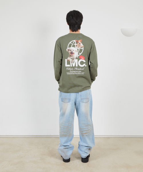 LMCの「FLYING PUPPY LONG SLV TEE khaki(Tシャツ/カットソー・レディース・その他・LARGE/X-LARGE/SMALL/MEDIUM)」の3枚目の写真