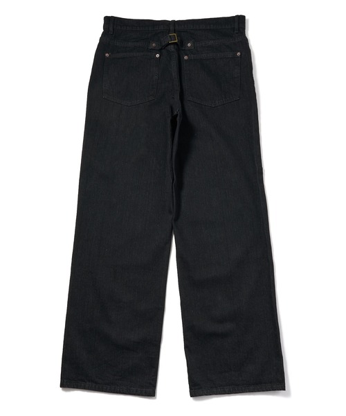 Noen(ノエン)の「オールドフェードワイドジーンズ(デニムパンツ・メンズ・インディゴブルー/ブラック・LARGE/MEDIUM/SMALL)」の20枚目の写真