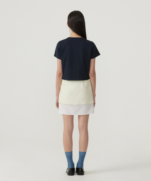 COVERNAT WOMAN(カバーナットウーマン)の「ウーマンラッキーマークTシャツネイビー(Tシャツ/カットソー・レディース・その他・WS/WM)」の7枚目の写真