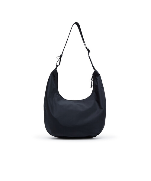 メンズ ブラック ホーボーバッグ D-PACK HOBO X（ショルダーバッグ