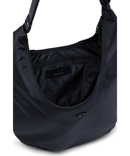 DIESEL(ディーゼル)の「メンズ ブラック ホーボーバッグ D-PACK HOBO X(ショルダーバッグ・メンズ・ブラック・FREE)」の4枚目の写真