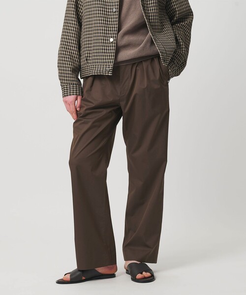 UNITED ARROWS(ユナイテッドアローズ)の「スムース タイプライター 2プリーツ リラックス トラウザース(スラックス・メンズ・ベージュ/ブラック/ダークブラウン・M/S/XL/L)」の6枚目の写真