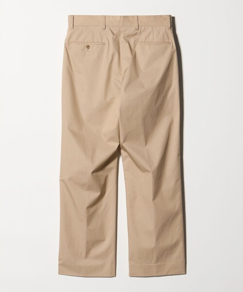 UNITED ARROWS(ユナイテッドアローズ)の「スムース タイプライター 2プリーツ リラックス トラウザース(スラックス・メンズ・ベージュ/ブラック/ダークブラウン・M/S/XL/L)」の9枚目の写真