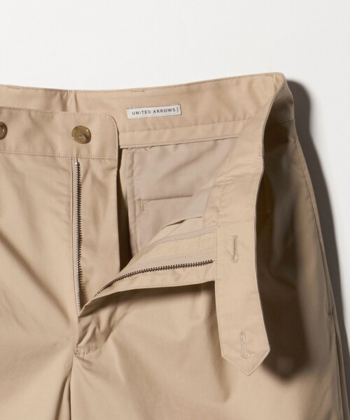 UNITED ARROWS(ユナイテッドアローズ)の「スムース タイプライター 2プリーツ リラックス トラウザース(スラックス・メンズ・ベージュ/ブラック/ダークブラウン・M/S/XL/L)」の13枚目の写真