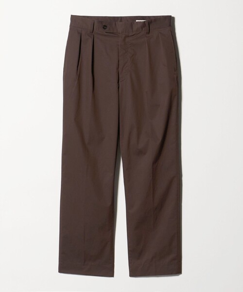 UNITED ARROWS(ユナイテッドアローズ)の「スムース タイプライター 2プリーツ リラックス トラウザース(スラックス・メンズ・ベージュ/ブラック/ダークブラウン・M/S/XL/L)」の16枚目の写真