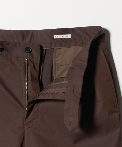 UNITED ARROWS(ユナイテッドアローズ)の「スムース タイプライター 2プリーツ リラックス トラウザース(スラックス・メンズ・ベージュ/ブラック/ダークブラウン・M/S/XL/L)」の18枚目の写真
