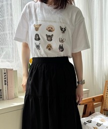 ワンちゃんいっぱい半袖Tシャツ