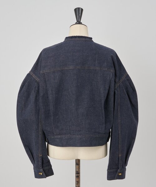 LIVETART(リヴェタート)の「変形Gジャン《15 quinze》(ベスト・レディース・インディゴブルー・FREE)」の15枚目の写真