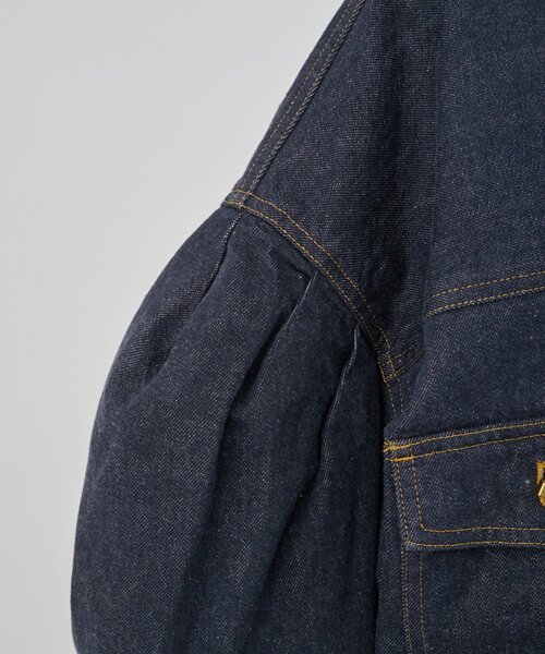 LIVETART(リヴェタート)の「変形Gジャン《15 quinze》(ベスト・レディース・インディゴブルー・FREE)」の20枚目の写真