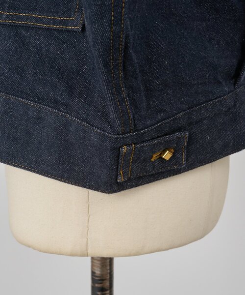 LIVETART(リヴェタート)の「変形Gジャン《15 quinze》(ベスト・レディース・インディゴブルー・FREE)」の21枚目の写真