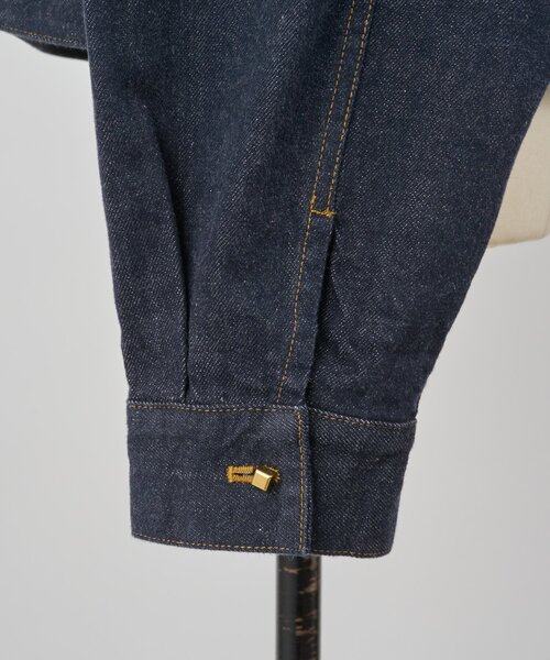 LIVETART(リヴェタート)の「変形Gジャン《15 quinze》(ベスト・レディース・インディゴブルー・FREE)」の22枚目の写真