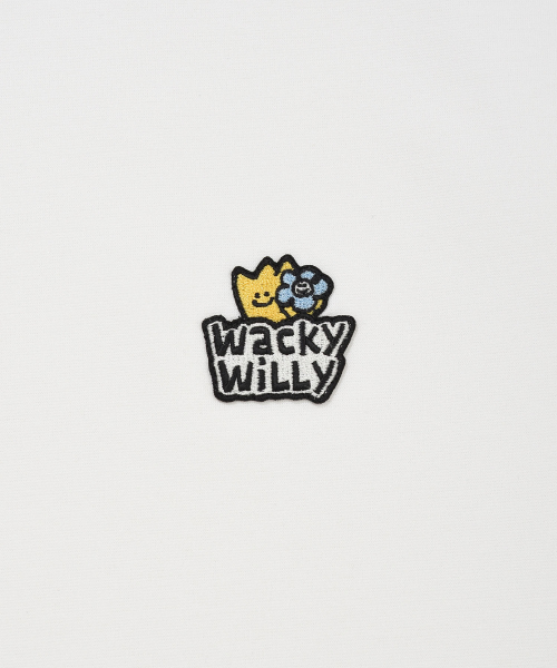 Wacky WiLLy(ワッキーウィリー)の「ダブルキキワッフル半袖Tシャツホワイト(Tシャツ/カットソー・レディース・その他・SMALL/MEDIUM/LARGE/X-LARGE/XX-LARGE/X-SMALL)」の5枚目の写真