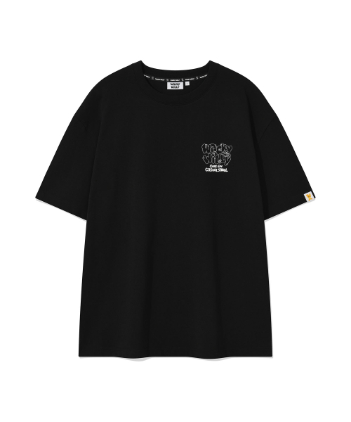 Wacky WiLLy(ワッキーウィリー)の「レタリングポンテレタリング半袖Tシャツブラック(Tシャツ/カットソー・レディース・その他・SMALL/MEDIUM/LARGE/X-LARGE)」の2枚目の写真