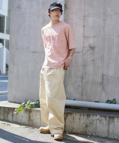WEGO(ウィゴー)の「WEGO/【26年春夏新作】ブリーチダメージアップリケT(Tシャツ/カットソー・メンズ・ピンク/ブラウン/ブラック系その他/グレー/その他1/ネイビー・MEDIUM/LARGE)」の20枚目の写真