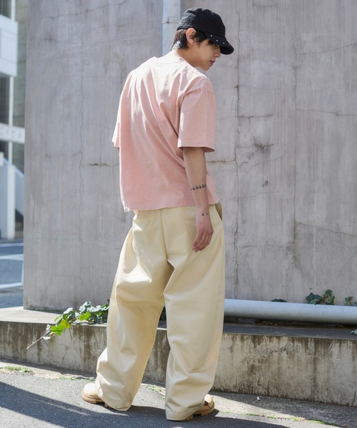 WEGO(ウィゴー)の「WEGO/【26年春夏新作】ブリーチダメージアップリケT(Tシャツ/カットソー・メンズ・ピンク/ブラウン/ブラック系その他/グレー/その他1/ネイビー・MEDIUM/LARGE)」の19枚目の写真