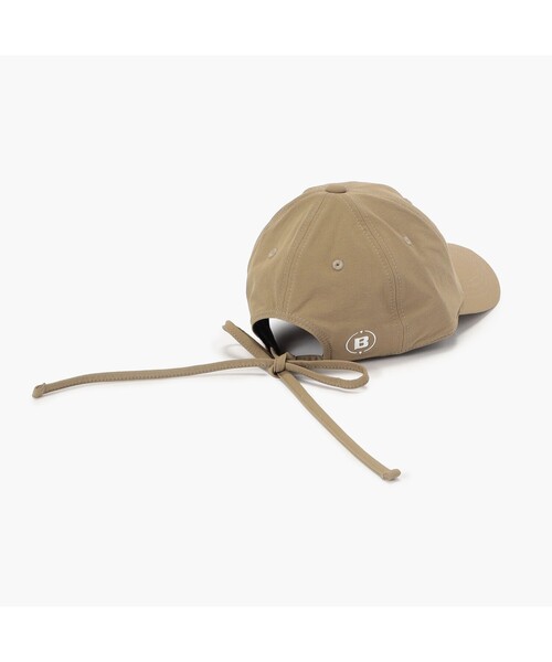 BRIEFING（ブリーフィング）の「【BRIEFING GOLF／ブリーフィングゴルフ】WOMEN’S SMALL LOGO RIBBON CAP（キャップ・レディース・ベージュ/ネイビー/アイボリー・FREE）」の4枚目の写真