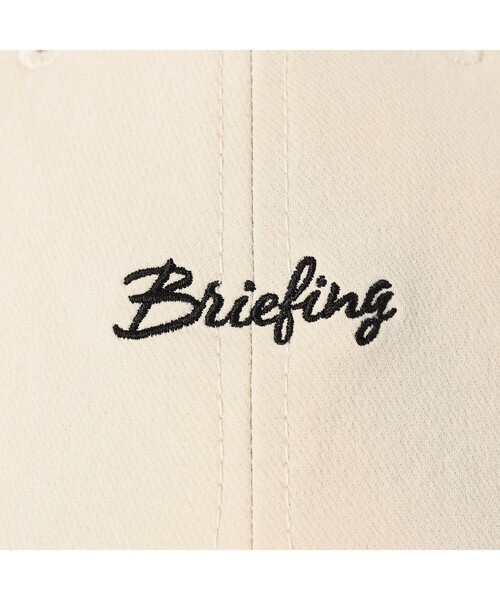 BRIEFING（ブリーフィング）の「【BRIEFING GOLF／ブリーフィングゴルフ】WOMEN’S SMALL LOGO RIBBON CAP（キャップ・レディース・ベージュ/ネイビー/アイボリー・FREE）」の14枚目の写真