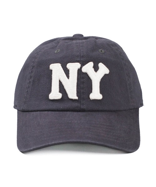AMERICAN NEEDLE(アメリカンニードル)の「【AMERICAN NEEDLE/アメリカンニードル】Negro League NY Vintage Logo Cap(キャップ・メンズ・ネイビー・FREE)」の2枚目の写真