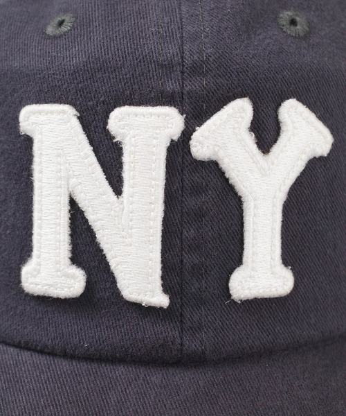 AMERICAN NEEDLE(アメリカンニードル)の「【AMERICAN NEEDLE/アメリカンニードル】Negro League NY Vintage Logo Cap(キャップ・メンズ・ネイビー・FREE)」の3枚目の写真