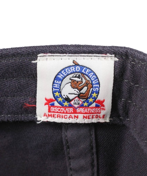AMERICAN NEEDLE(アメリカンニードル)の「【AMERICAN NEEDLE/アメリカンニードル】Negro League NY Vintage Logo Cap(キャップ・メンズ・ネイビー・FREE)」の11枚目の写真