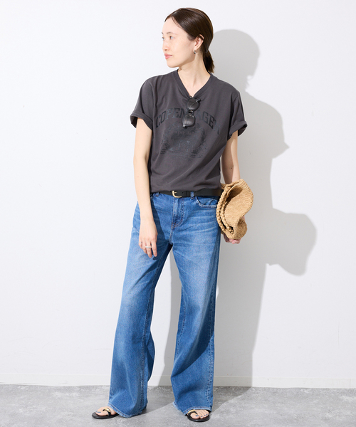 SLOBE IENA（スローブイエナ）の「SLOBE ラウンドバックル太ベルト（ベルト・レディース・ブラウン/ブラック・FREE）」の15枚目の写真