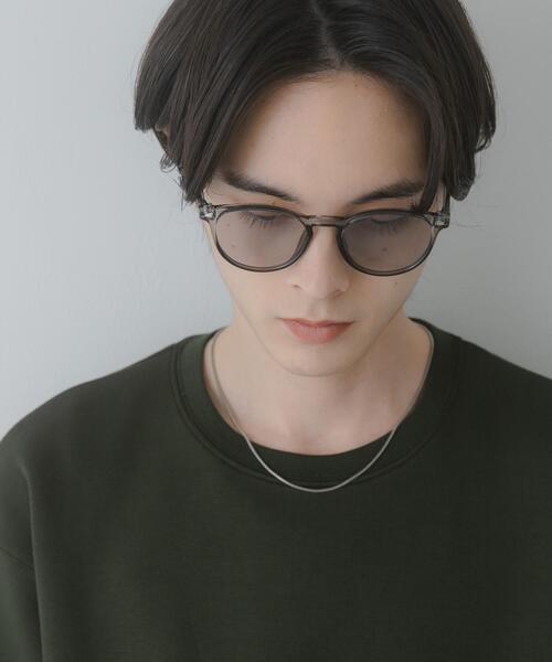 SENSE OF PLACE by URBAN RESEARCH(センスオブプレイスバイアーバンリサーチ)の「ボスリントンサングラス(メガネ・メンズ・グレー/ブラック・ONE)」の2枚目の写真