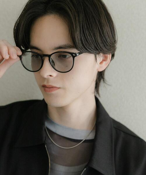 SENSE OF PLACE by URBAN RESEARCH(センスオブプレイスバイアーバンリサーチ)の「ボスリントンサングラス(メガネ・メンズ・グレー/ブラック・ONE)」の4枚目の写真