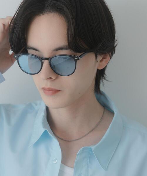 SENSE OF PLACE by URBAN RESEARCH(センスオブプレイスバイアーバンリサーチ)の「ボスリントンサングラス(メガネ・メンズ・グレー/ブラック・ONE)」の15枚目の写真