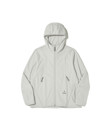 WELTER EXPERIMENT（ウェルターエクスペリメント）の「Welter Experiment x Wisdom Fleece Zip Hoodie_WHITE（パーカー）」