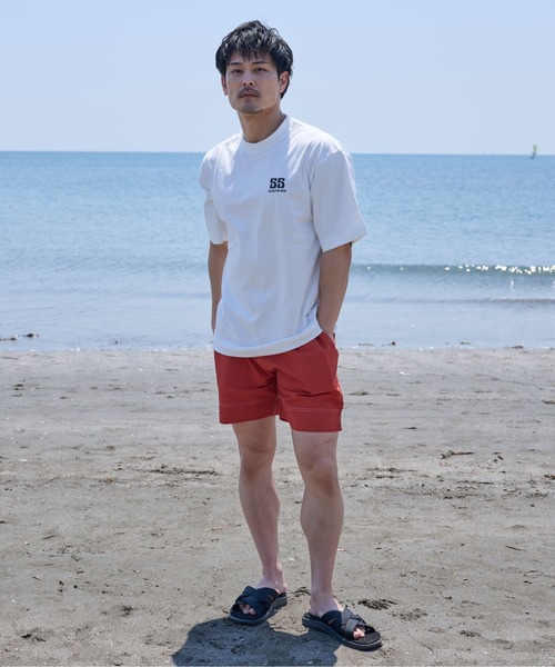 Sunny Smith(サニースミス)の「SURF CLUB 両面刺繍Tシャツ(Tシャツ/カットソー・メンズ・アッシュグレー/スミクロ/ホワイト・MEDIUM/LARGE)」の8枚目の写真