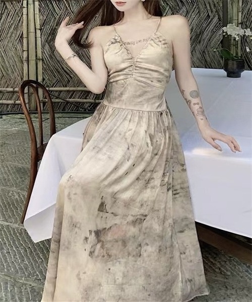 Dream garden(ドリームガーデン)の「キャミソールワンピース(ワンピース・レディース・ベージュ系・S/L/XL/M)」の11枚目の写真