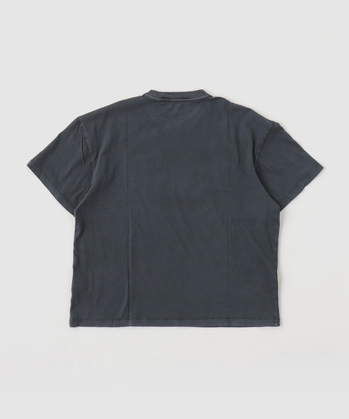 Stockholm Surfboard Club(ストックホルムサーフボードクラブ)の「STOCKHOLM SURFBOARD CLUB POCKET TEE LIFE(Tシャツ/カットソー・メンズ・ブラック・MEDIUM/SMALL)」の2枚目の写真