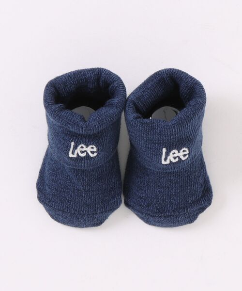 Lee(リー)の「Lee リー ベビーソックス(7-9cm) 1871(ソックス/靴下・キッズ・ホワイト/ネイビー・F)」の2枚目の写真