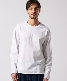 mlt5664- cut-off crew-neck L-S ロングスリーブカットソー(7006 js01j)