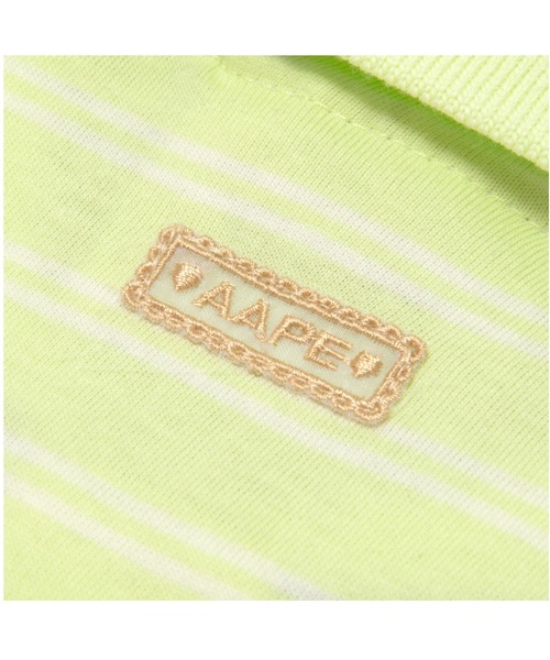 AAPE BY A BATHING APE(エーエイプバイアベイシングエイプ)の「AAPE MAIN POLO(ポロシャツ・レディース・グリーン系その他4・X-SMALL/XX-SMALL)」の5枚目の写真