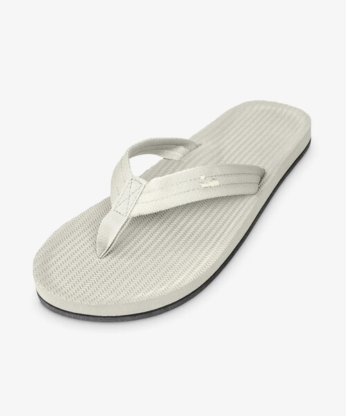 Firsthand(ファーストハンド)の「Indosole/インドソール EASY LIVING Flip Flops / イージー リビング フリップ(サンダル・メンズ・グレー/ブルー/ブラウン/ブルーグリーン/ブラック/オレンジ/ベージュ/グリーン・9/8.5/8)」の4枚目の写真