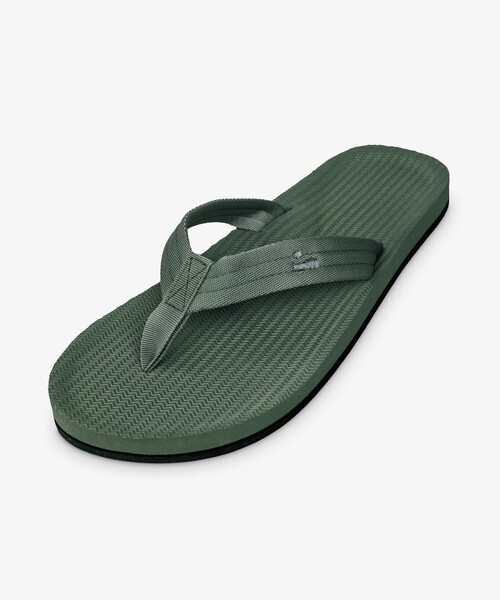 Firsthand(ファーストハンド)の「Indosole/インドソール EASY LIVING Flip Flops / イージー リビング フリップ(サンダル・メンズ・グレー/ブルー/ブラウン/ブルーグリーン/ブラック/オレンジ/ベージュ/グリーン・9/8.5/8)」の11枚目の写真
