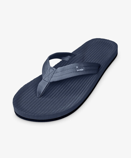 Firsthand(ファーストハンド)の「Indosole/インドソール EASY LIVING Flip Flops / イージー リビング フリップ(サンダル・メンズ・グレー/ブルー/ブラウン/ブルーグリーン/ブラック/オレンジ/ベージュ/グリーン・9/8.5/8)」の12枚目の写真