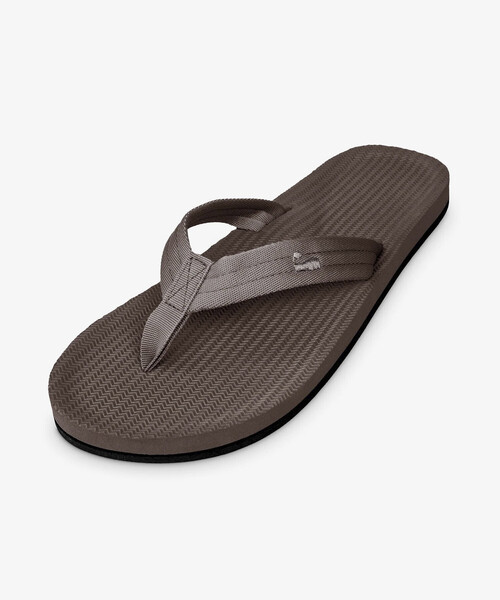 Firsthand(ファーストハンド)の「Indosole/インドソール EASY LIVING Flip Flops / イージー リビング フリップ(サンダル・メンズ・グレー/ブルー/ブラウン/ブルーグリーン/ブラック/オレンジ/ベージュ/グリーン・9/8.5/8)」の13枚目の写真