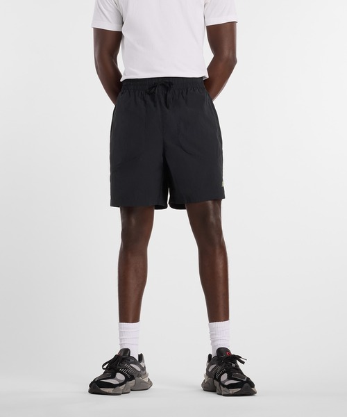 NEW BALANCE(ニューバランス)の「キャッスルフィールドウーブンショーツ7インチ(その他パンツ・メンズ・ブラック・SMALL/MEDIUM/LARGE/X-LARGE/XX-LARGE)」の1枚目の写真