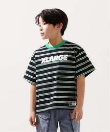 XLARGE KIDS | スタンダードロゴ ボーダー半袖Tシャツ(Tシャツ/カットソー)