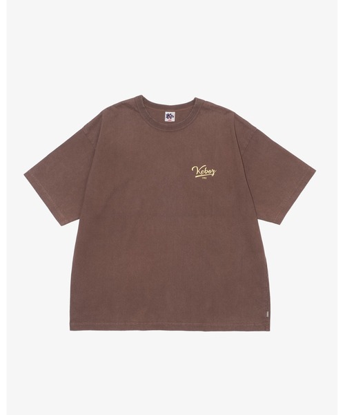 KEBOZ(ケボズ)の「ICON WASHED S/S TEE(Tシャツ/カットソー・メンズ・オリーブ/ブラウン/ホワイト/ネイビー/ブラック・XL/L/M/S/2XL)」の13枚目の写真