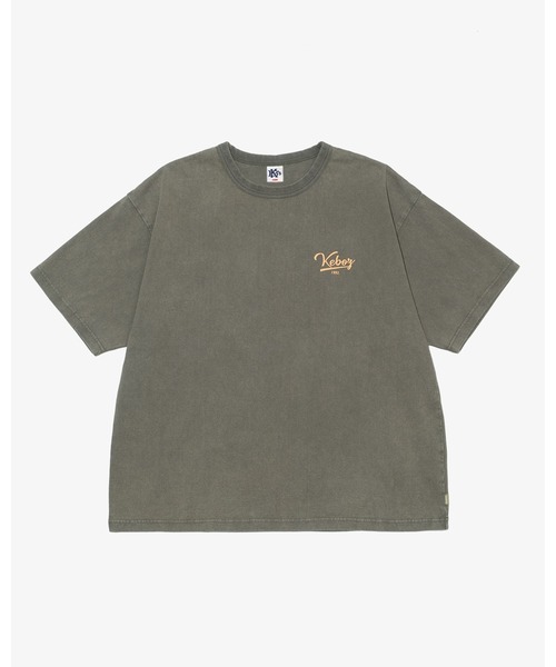 KEBOZ(ケボズ)の「ICON WASHED S/S TEE(Tシャツ/カットソー・メンズ・オリーブ/ブラウン/ホワイト/ネイビー/ブラック・XL/L/M/S/2XL)」の20枚目の写真