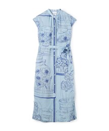 manipuri（マニプリ）の「【別注】manipuri for Ballsey Glass dome Flower ワンピース（シャツワンピース・レディース）」