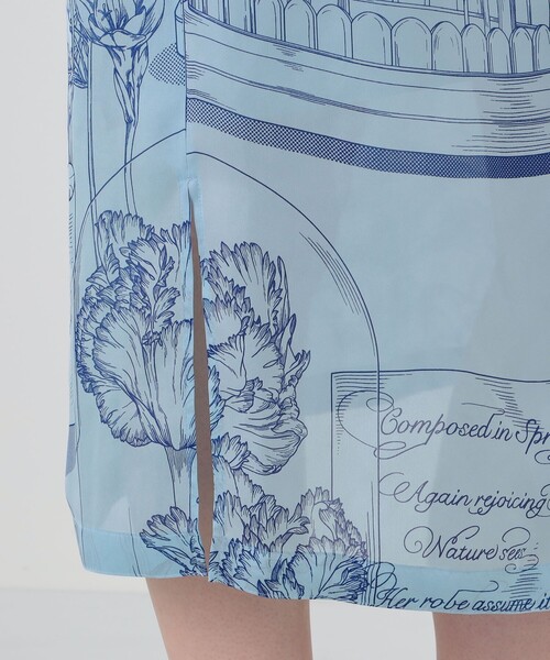 manipuri（マニプリ）の「【別注】manipuri for Ballsey Glass dome Flower ワンピース（シャツワンピース・レディース・ライトブルー/ブラック系その他・36）」の11枚目の写真
