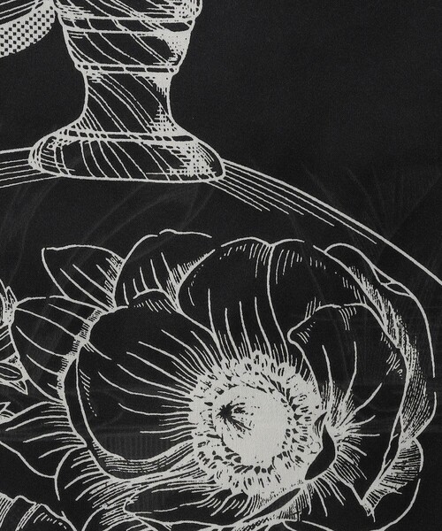 manipuri（マニプリ）の「【別注】manipuri for Ballsey Glass dome Flower ワンピース（シャツワンピース・レディース・ライトブルー/ブラック系その他・36）」の13枚目の写真