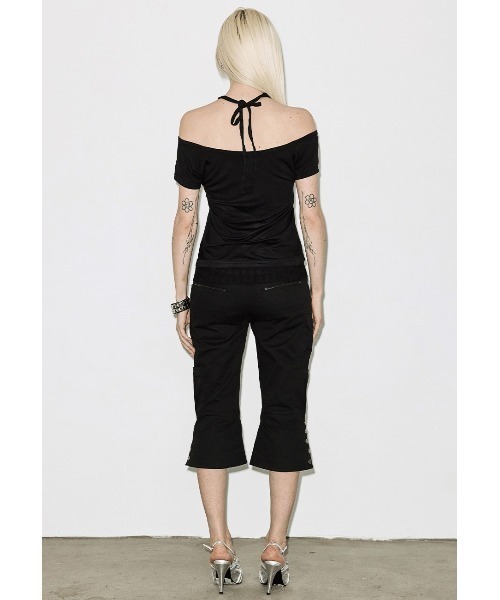 FANCY CLUB(ファンシークラブ)の「A'GEM/9 × .kom 『FANCY CLUB/ファンシークラブ』 ROSY HALTER OFF-SHOULDER TOP/ロージーホルターオフショルダートップス(その他トップス・レディース・ライトパープル/ブラック/ライトグリーン・FREE)」の13枚目の写真