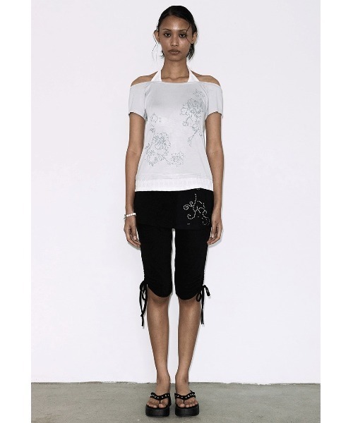FANCY CLUB(ファンシークラブ)の「A'GEM/9 × .kom 『FANCY CLUB/ファンシークラブ』 ROSY HALTER OFF-SHOULDER TOP/ロージーホルターオフショルダートップス(その他トップス・レディース・ライトパープル/ブラック/ライトグリーン・FREE)」の16枚目の写真