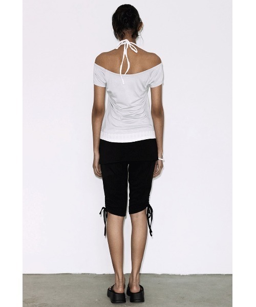 FANCY CLUB(ファンシークラブ)の「A'GEM/9 × .kom 『FANCY CLUB/ファンシークラブ』 ROSY HALTER OFF-SHOULDER TOP/ロージーホルターオフショルダートップス(その他トップス・レディース・ライトパープル/ブラック/ライトグリーン・FREE)」の18枚目の写真