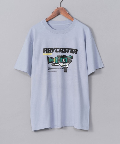 ARTCHIVES MALIBU（アートカイブス マリブ）の「【CHADWICK Products】X 【HIROCK Design Office】“Special Collaboration” Tシャツ 【RAY CASTER】（Tシャツ/カットソー・メンズ・ホワイト/グレー/ライトブルー/ライトパープル/ダークグレー・XL/L/M/S）」の4枚目の写真